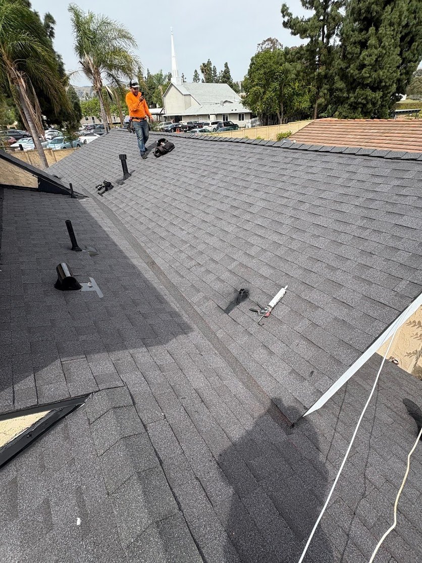 GAX Roofing crew on the job