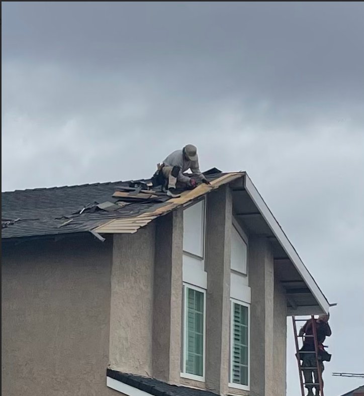 Tile hip roof completed GAX Roofing