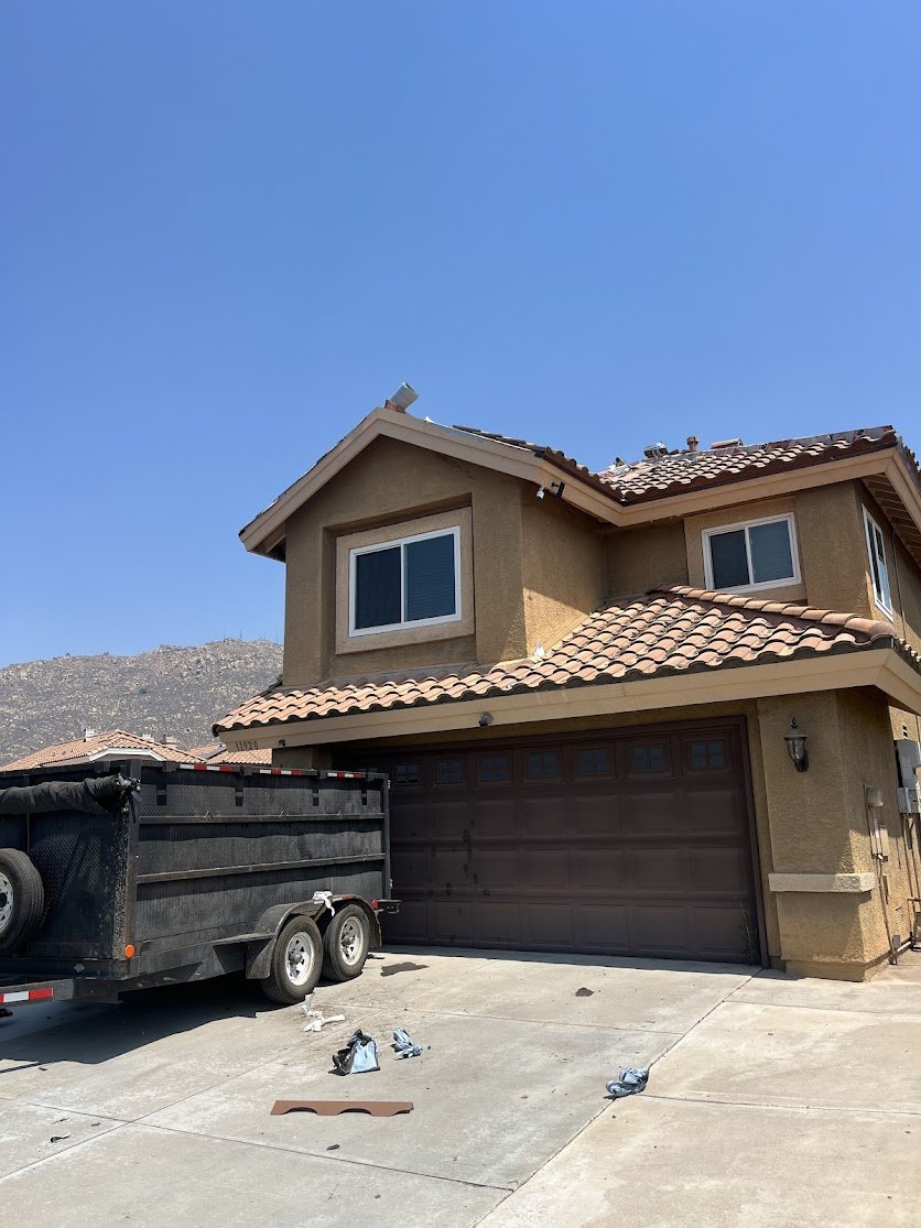 Residential roofing by GAX Roofing Rancho Cucamonga