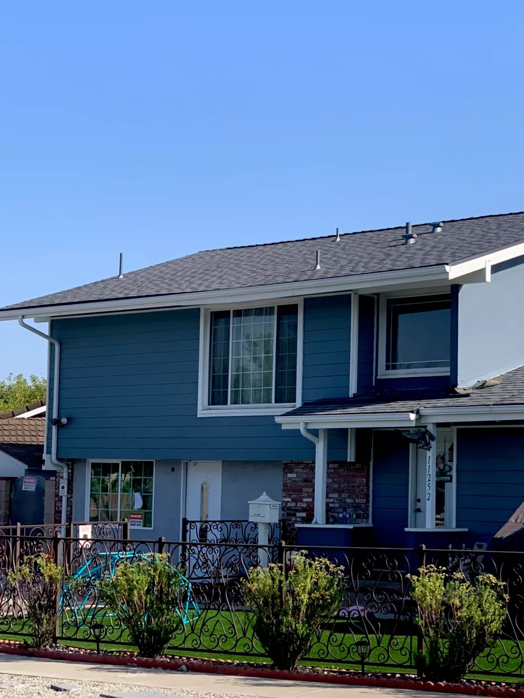 Completed roof replacement by GAX Roofing