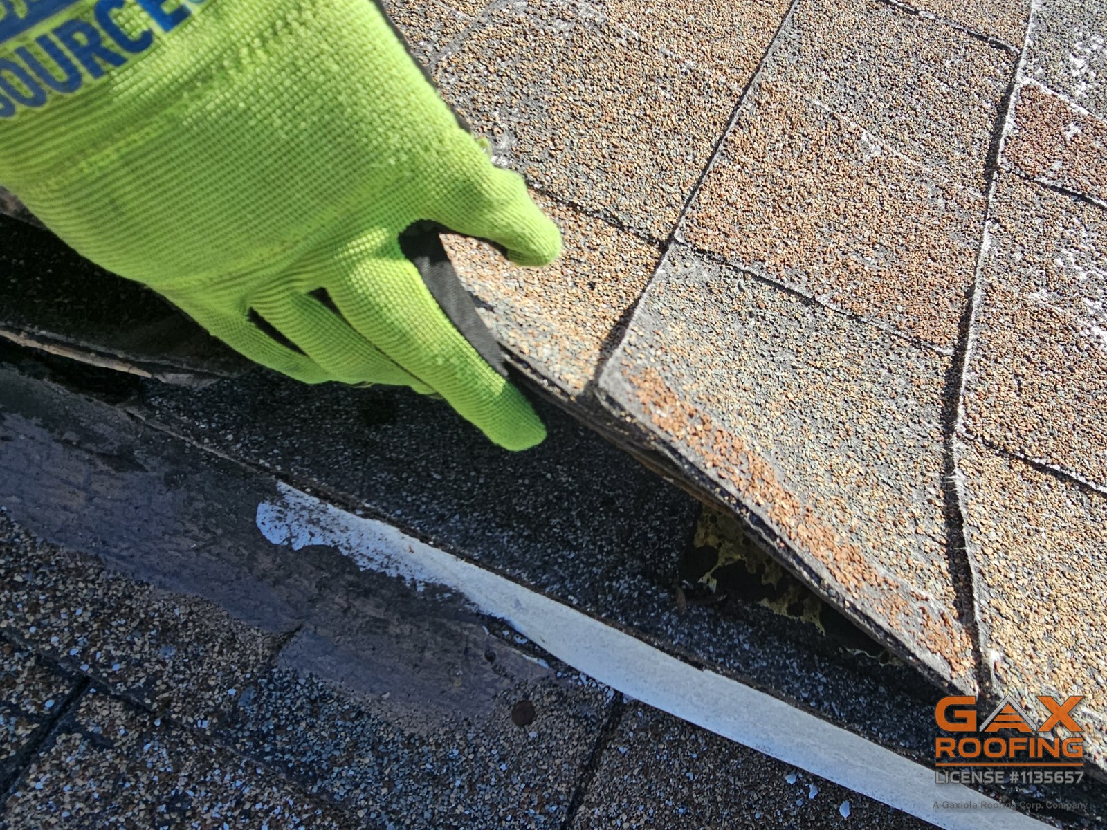 Multiple roof layers found during an inspection in Westminster, California